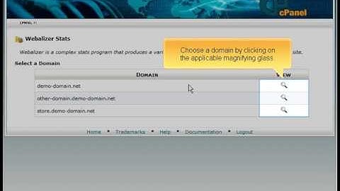 Accessing Website Statistics Webalizer On Cpanel X3 Theme - ISPAZE.COM