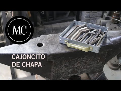 Cajoncito de chapa.