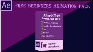 Adobe After Effect cc 2019 - Starter Pack For Beginners FREE DOWNLOAD