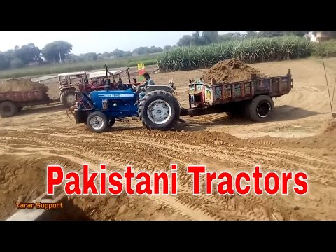 Excavator & Tractor Working in Punjab Pakistan