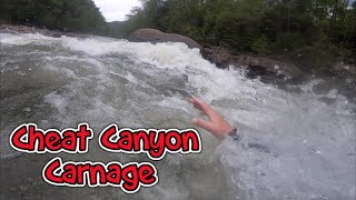 Cheat Canyon Swimming Lower Coliseum and Pete Morgan