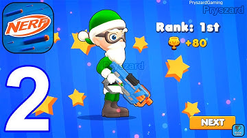 NERF: Superblast - Gameplay Walkthrough Part 2 New Update New Maps Solo Win (iOS, Android)