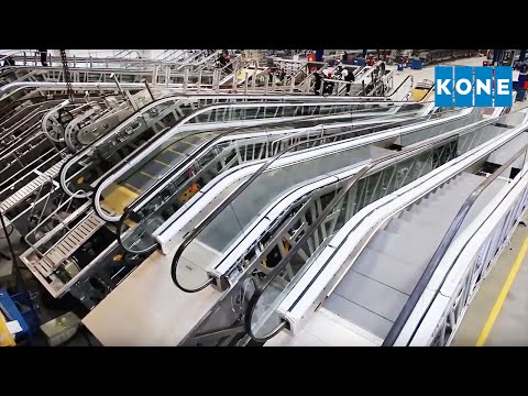 The escalator hub in Kunshan,