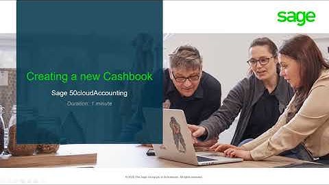 Sage 50cloud Pastel (ZA) - How do I create a new cashbook?