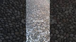 Sassi di fiume rizzata acciottolato #stone #patio #skills #skill #concrete #tiktok #trend #pebbles