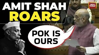 Amit Shah Speech In Parliament: Amit Shah Speech On Jammu Kashmir Amendment Bill |Amit Shah On Nehru