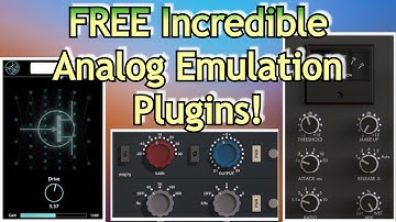 The Best 8 FREE ANALOG Emulation VST PLUGINS In 2021 (HOW TO Use Them) - Part 1/3 - amnerhunter.com