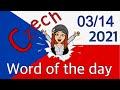 Motýl Czech Word of the Day