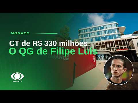 CONHEÇA O CT DE R$ 330 MILHÕES ONDE FILIPE LUÍS TRABALHA NO MONACO