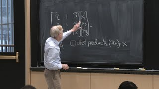 Lecture 1: The Column Space of A Contains All Vectors Ax