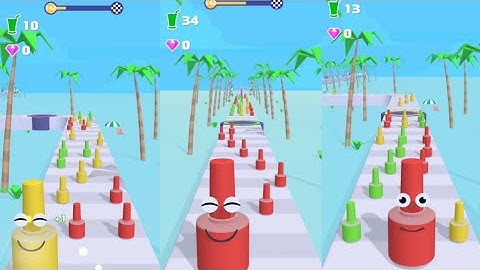 Juice Run All Levels Mobile Walkthrough Gameplay Android Runner Game Alltrailer Mix Level Part 53