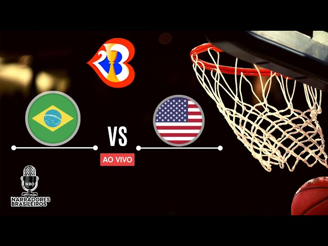 Brasil encara Estados Unidos em eliminatórias do Mundial de Basquete