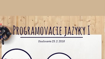 Programovanie: Viacrozmerné polia, štruktúry