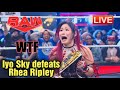 Iyo Sky defeats Rhea Ripley! | RAW Review #rhearipley #johncena #iyosky