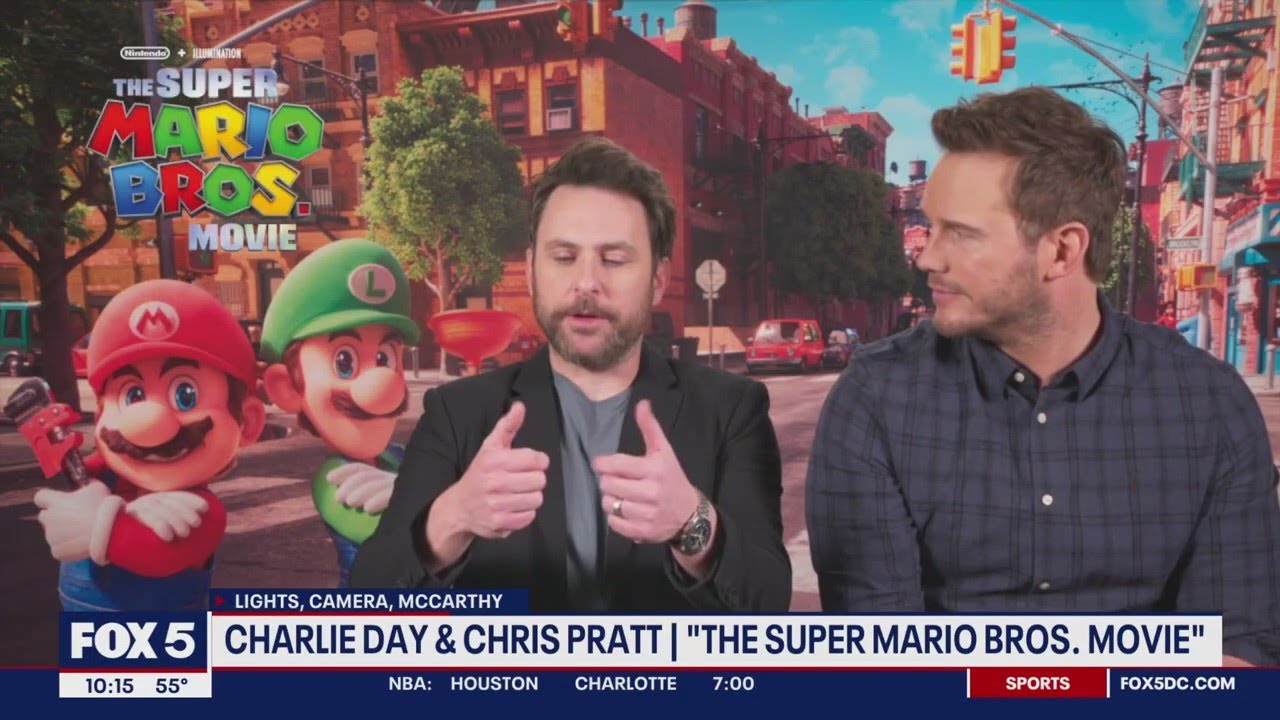 Charlie Day Talks Recording Super Mario Movie Lines