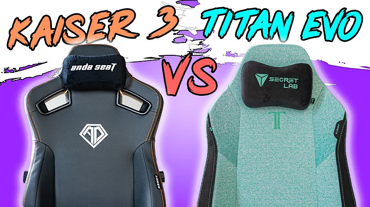 AndaSeat Kaiser 3 vs Secretlab Titan Evo 2022 - Which is King of Gaming Chairs?