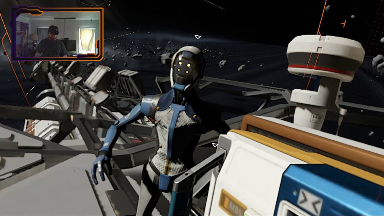 Ra Drumba plays Lone Echo Part 5 Processing Line