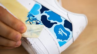 How to PROPERLY Tape Your Custom Shoes (Methods & Materials)