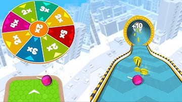 Going Balls Gameplay - Walkthrough Level #133   (Android, iOS)