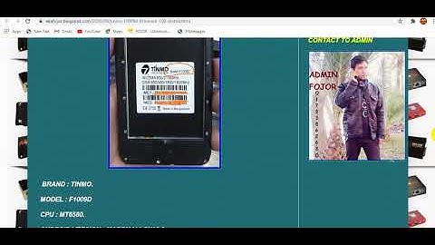 TINMO F1009D FIRMWARE 100% TESTED