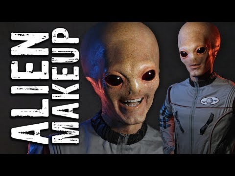 Alien Pilot Makeup Transformation