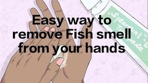 Easy way to remove Fish smell from your hand | instagram reels #kitchenhacks #kitchentips #tips