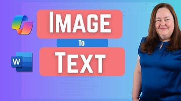 How To Use Image to Text - Word and Copilot