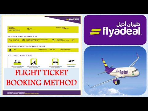 How to book Domestic Flight ticket on Flydeal.com website online in Saudi Arabia - 2022 I I Gi tube