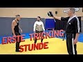 DAVID RUESSEL BEI TURBO TORBEN IM DOJO TORNADO KICK TUTORIAL XMA KRAFTTRAINING