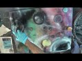 Spray paint art easy beginner planets chakra rainbow galaxy (HD)(full length)