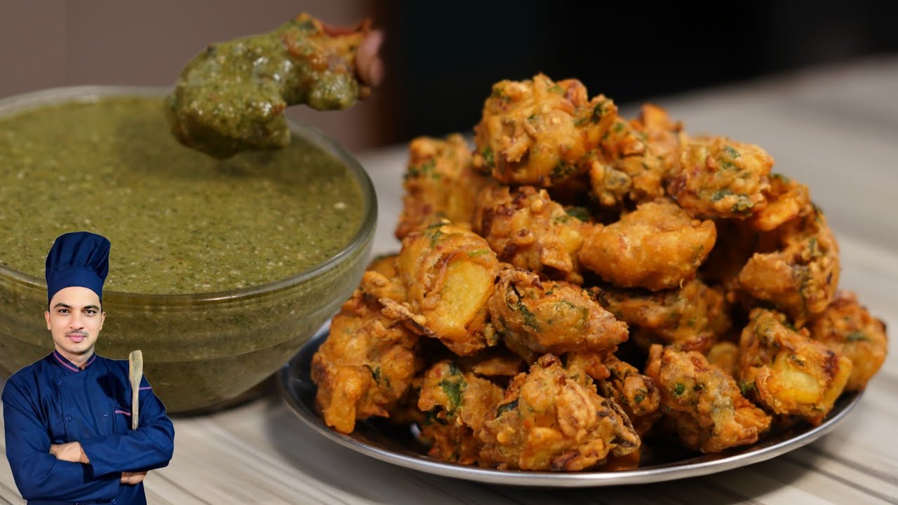 Street Style Mix pakora Ramadan Special Recipe|Crispy Pakora With Scrt Chutney Recipe|