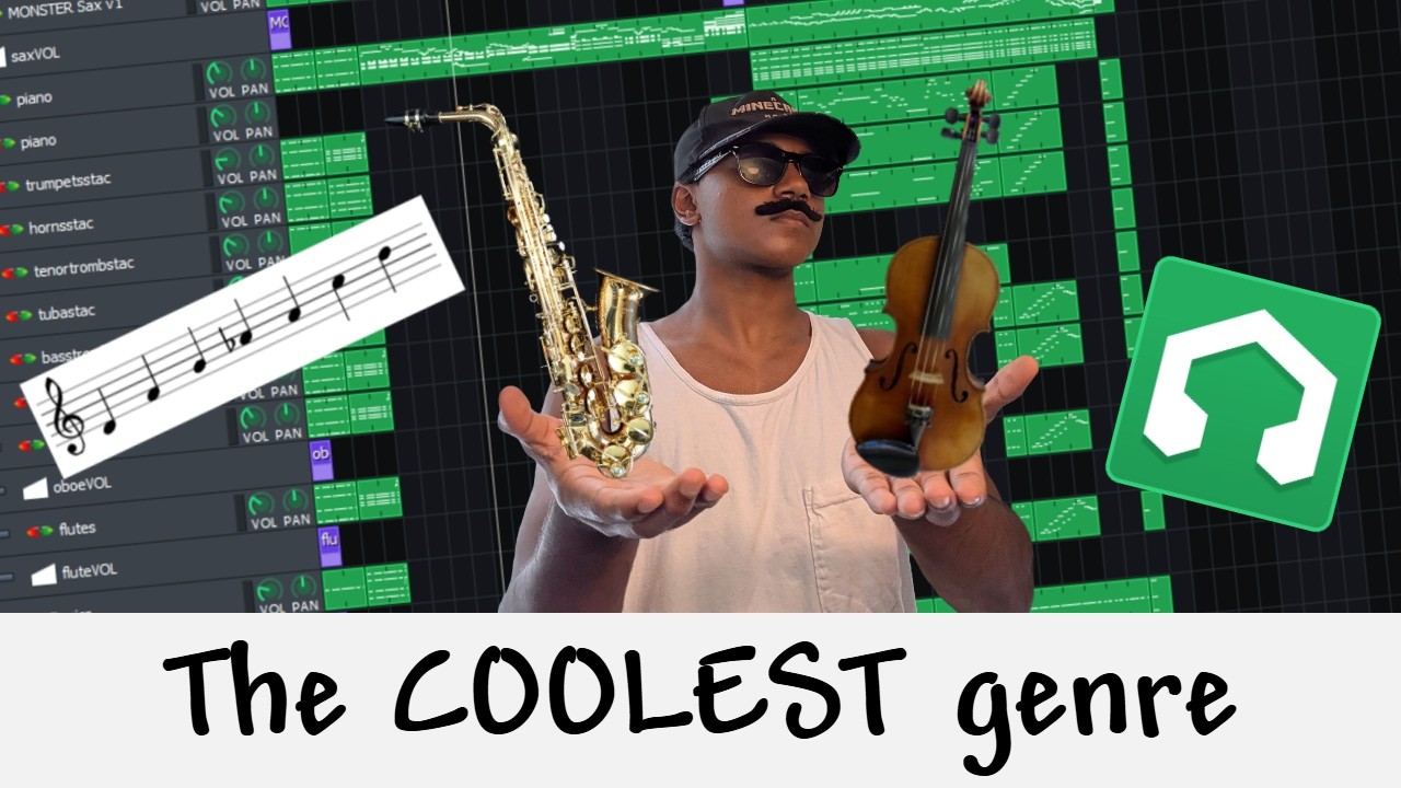 Symphonic Jazz Composition in LMMS