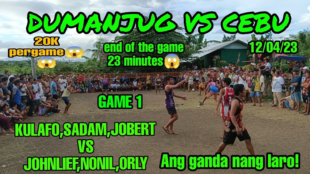 GAME 1 REMATCH! KULAFO,SADAM, JOBERT VS JOHNLIEF,NONIL,ORLY DUMANJUG