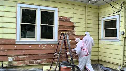 Excel Home Painting stripping siding