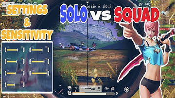 (SOLO VS SQUAD) NAKA TSAMBA SA DULO | SETTINGS & SENSITIVITY | KNIVES OUT GAMEPLAY