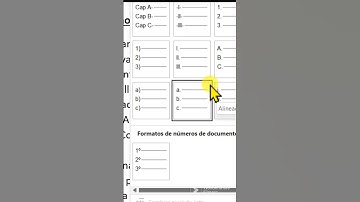 Como insertar numeración en Word (parte 1)