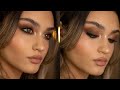 KIZIL KAHVE SMOKEY EYES MAKYAJI |  EZGI HALILBEYOGLU