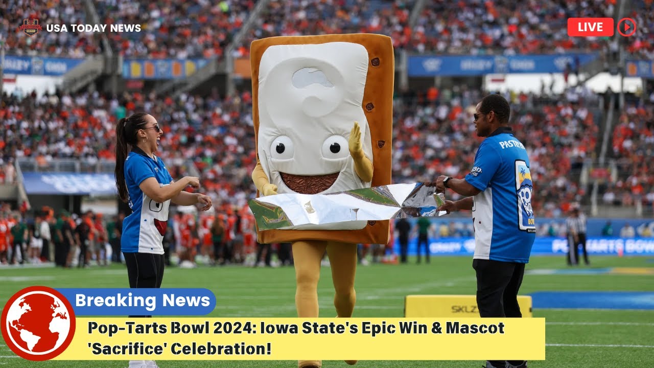 PopTarts Bowl 2024 Iowa State's Epic Win & Mascot 'Sacrifice