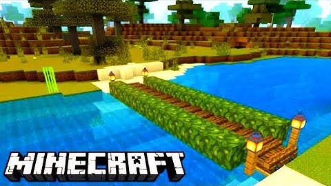 Minecraft Tutorial | Part 1 | Making a Bridge.