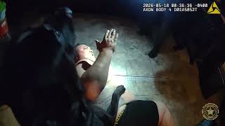 K-9 TITAN TAKES FIRST BITE OUT OF CRIME, APPREHENDING DOMESTIC BATTERY SUSPECT