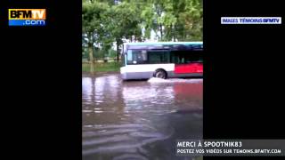 Témoins BFMTV :Inondations dans le Val de Marne