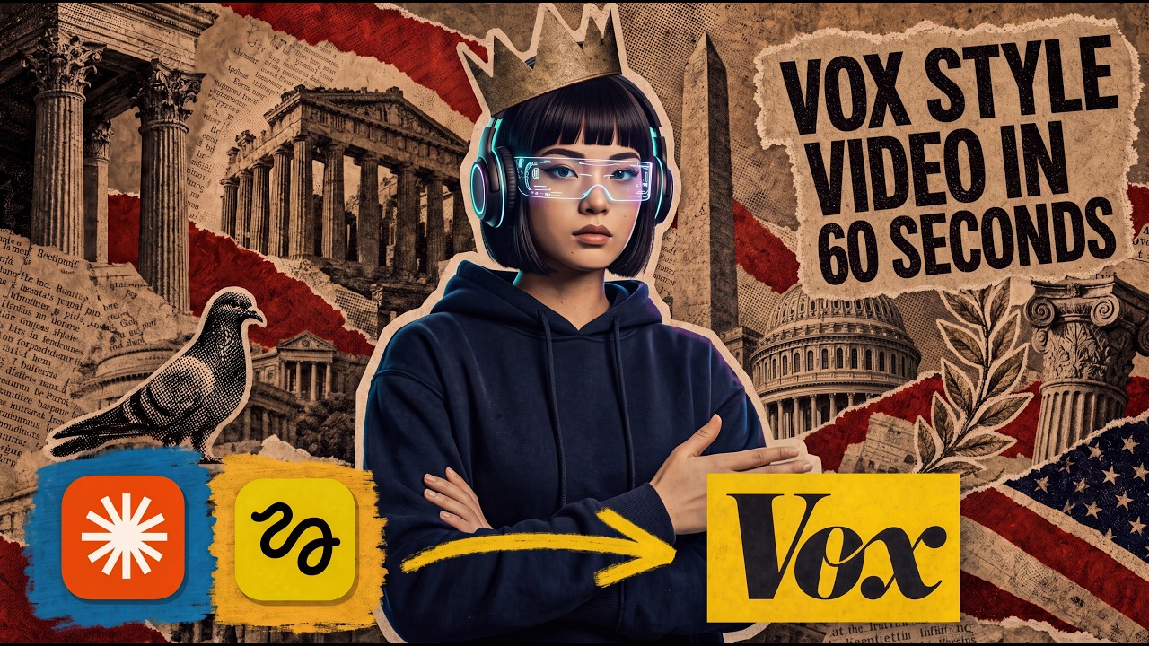 How to Make Vox-Style Explainer Videos With AI (Faceless YouTube Goldmine)