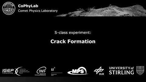 CoPhyLab S-class experiment: Crack Formation