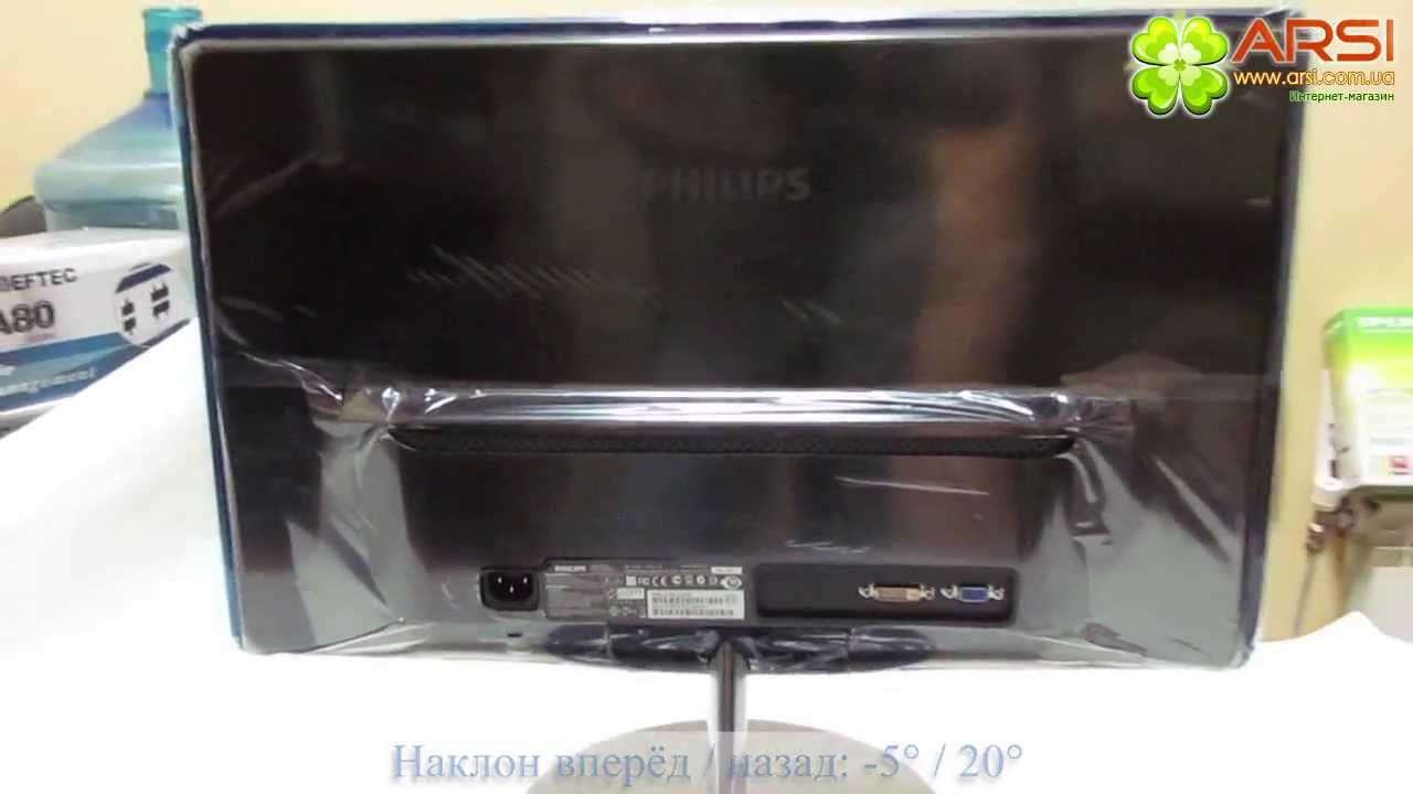 Philips 247E3LSU200 обзор / review - YouTube