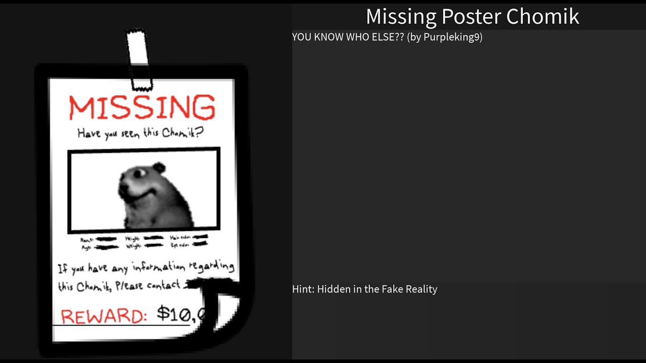 How To Get Missing Poster Chomik YouTube