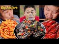 Stinky tofu looks like pumpkin skin  tiktok  eating spicy food et funny pranks  funny muk