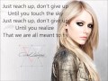 Avril lavigne  fly for special olympics  lyrics