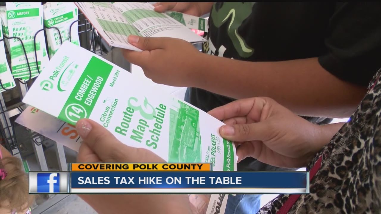 Polk sales tax hike on the table YouTube
