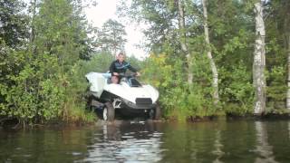 Тест-драйв Quadski II  +backstage!