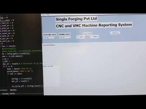 Development of software for IOT device using Python Tkinter GUI package